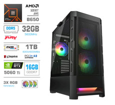 Računalnik PCX Extian R5 9600X 32GB 1TB RTX5060Ti