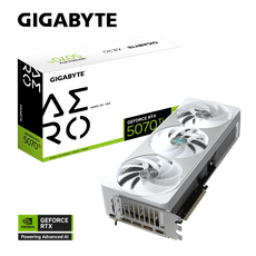 Grafična kartica GIGABYTE GeForce RTX 5070 Ti AERO OC 16G, 16GB GDDR7, PCI-E 5.0