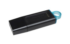 USB disk Kingston 64GB DT Exodia, 3.2 Gen1, črn, s pokrovčkom