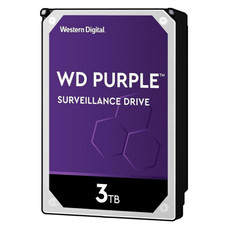 WD PURPLE 3TB 3,5" SATA3 256MB 5400rpm WD33PURZ trdi disk