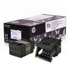 GLAVA HP 711 ČRNA, CYAN, RUMENA, MAGENTA ZA T125/T130/T525/T530     *czuk