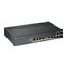 ZYXEL GS1920-8HPv2 10 Port Smart Managed Switch 8x Gigabit Copper and 2x Gigabit dual pers