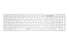 Tipkovnica Genius Slimstar 126 USB bela
