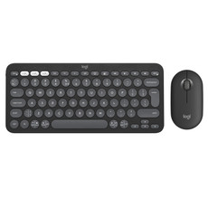 LOGITECH Pebble 2 Combo črna slo tisk brezžična tipkovnica + miška