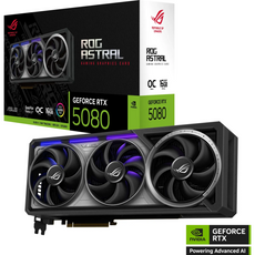 Grafična kartica ASUS ROG Astral GeForce RTX 5080 OC, 16GB GDDR7, PCI-E 5.0 ROG-ASTRAL-RTX5080-O16G-GAMING