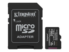 KINGSTON 256GB microSDXC Canvas Select Plus Gen3 150MB/s A1 Card + Adapter