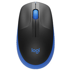 LOGITECH M190 brezžična optična modra miška