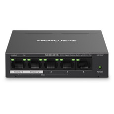 MERCUSYS MS105GP 5-port Gigabit (4x PoE+) RJ45 mrežno stikalo switch