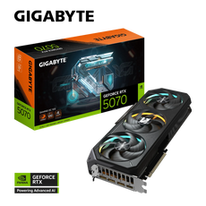 Grafična kartica GIGABYTE AORUS GeForce RTX 5070 GAMING OC 12G, 12GB GDDR7, PCI-E 5.0