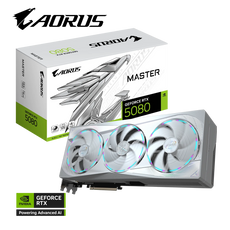 Grafična kartica GIGABYTE AORUS GeForce RTX 5080 MASTER ICE 16G, 16GB GDDR7, PCI-E 5.0