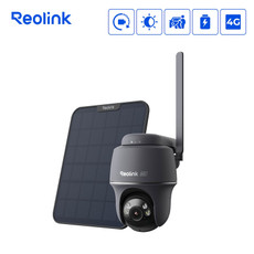 Reolink IP Kamera GO serija G440 Grey 4K, Zunanja, Baterijska, 4G LTE, Pan&Tilt