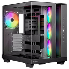 BE QUIET! Light Base 500 LX (BGW85) midi-ATX RGB okno črno ohišje
