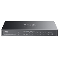 TP-LINK Omada ES210GP 10-port 8x Gigabit 8x PoE+ RJ45 1x Gigabit SFP 1x Gigabit SFP/RJ45 Combo managed mrežno stikalo switch
