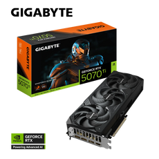 Grafična kartica GIGABYTE GeForce RTX 5070 Ti WINDFORCE OC SFF 16G, 16GB GDDR7, PCI-E 5.0