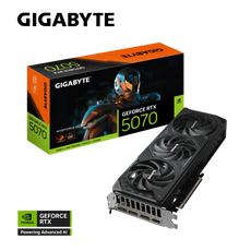 Grafična kartica GIGABYTE GeForce RTX 5070 WINDFORCE OC SFF 12G, 12GB GDDR7, PCI-E 5.0