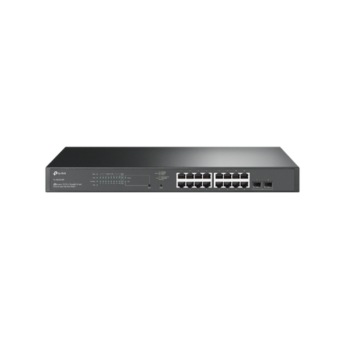 TP-LINK JetStream 18-Port Gigabit Smart Switch z 16-Port PoE+