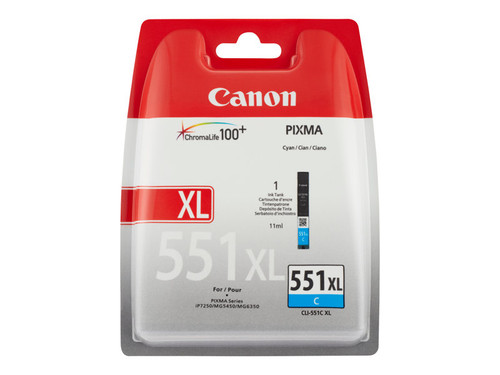 ČRNILO CANON CLI-551 CYAN  XL, 11ml