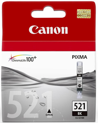 ČRNILO CANON CLI-521 ČRNO ZA IP3600/4600/MP540/MP620 ZA 9ml
