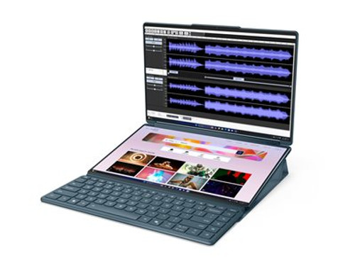 LENOVO Yoga Book 9 Intel Core Ultra 7 255H 2x14inch 2.8K OLED MT 32GB 1TB UMA W11H Tidal Teal 2y LENOVO Yoga Book 9 Intel Core Ultra 7 255H 2x14inch 2.8K OLED MT 32GB 1TB UMA W11H Tidal Teal 2y