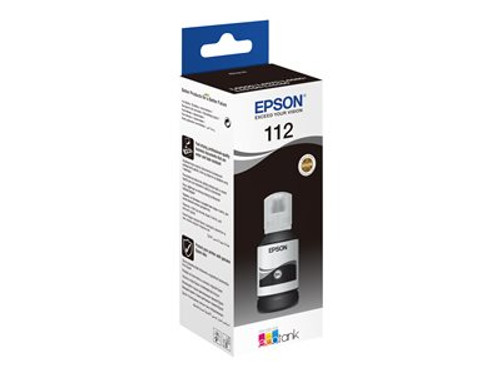 EPSON 112 EcoTank Pigment Black ink bottle EPSON 112 EcoTank Pigment Black ink bottle