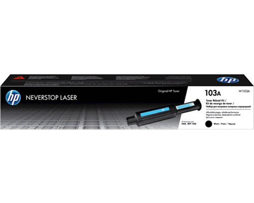 TONER HP 103A ČRN NEVERSTOP RELOAD KIT ZA NEVERSTOP LASER 1000/MFP 1200 ZA 2.500 STRANI