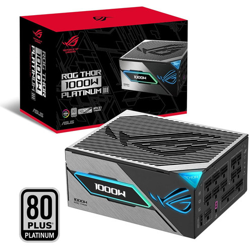 ASUS ROG Thor 1000W Platinum III gaming modularni ATX napajalnik