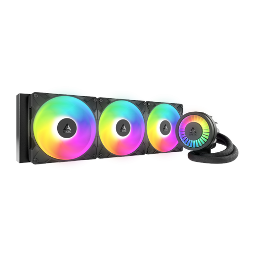 ARCTIC LIQUID FREEZER III PRO 420mm A-RGB vodno hlajenje za INTEL/AMD procesorje (črn)