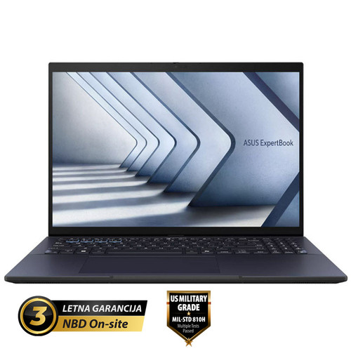 ASUS ExpertBook B3 16" (40,64cm) WUXGA Core Ultra 7 155H 32GB 1TB Windows 11 Pro (B3604CMA-WB75D0X) prenosni računalnik 