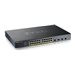 ZYXEL XGS1935-28HP 28 Port Smart Managed PoE Switch 24x Gigabit PoE and 4x10G SFP+ hybrid mode standalone or NebulaFlex Cloud 375W