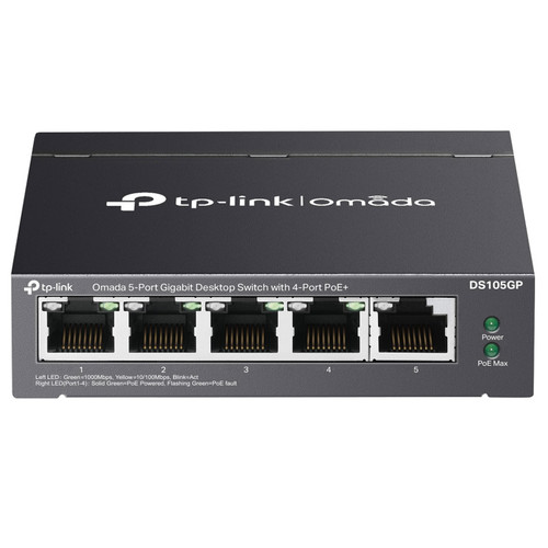 TP-LINK DS105GP Omada 5-port Gigabit PoE+ Unmanaged mrežno stikalo-switch
