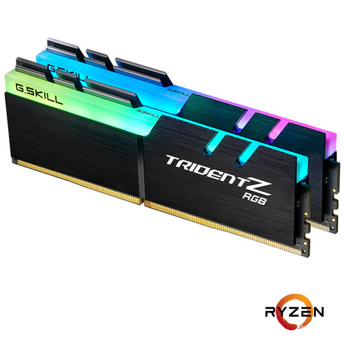 G.SKILL Trident Z 16GB (2x8GB) 3600MHz DDR4 RGB F4-3600C18D-16GTZRX ram pomnilnik