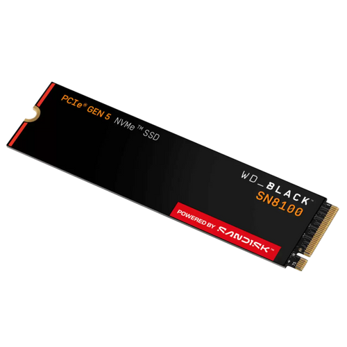 SanDisk 8TB WD Black SN8100 M.2 2280 PCI-e 5.0 NVMe 2.0 SSD disk