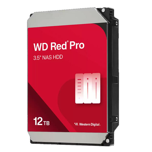 WD Red Pro 12TB 3,5" SATA3 512MB 7200rpm WD122KFBX NAS trdi disk