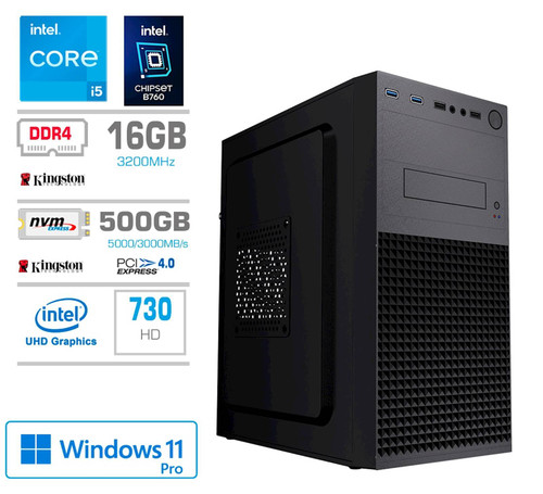 Računalnik PCX Exam i5 14400F/16GB/500GB/W11P