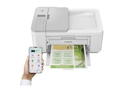 CANON PIXMA TR4756i MFP colour inkjet A4 6.4ppm Copy 8.8ipm Print 120sheets USB Wi-Fi White