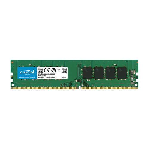 Crucial 8GB DDR4-3200 UDIMM PC4-25600 CL22, 1.2V