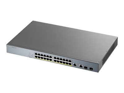 ZYXEL GS1350-26HP 26 Port managed CCTV PoE Switch long range 375W