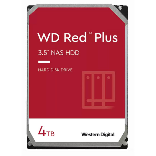 WD Red plus 4TB 3,5" SATA3 256MB WD40EFPX NAS trdi disk