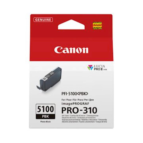 ČRNILO CANON PFI-5100 ČRNA ZA PRO310