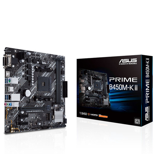ASUS PRIME B450M-K II AM4 USB 3.2 Gen1 mATX osnovna plošča