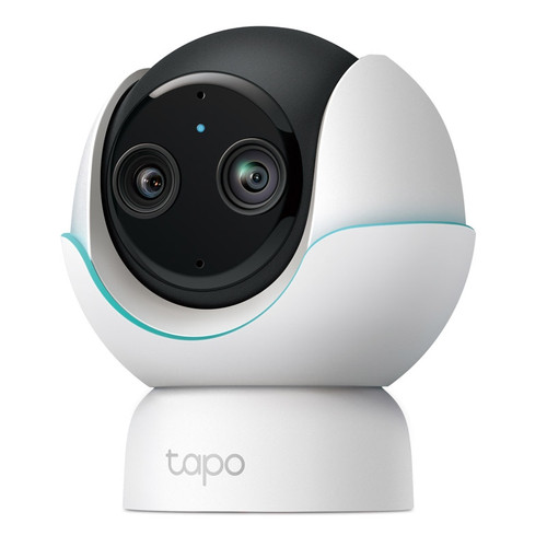 TP-LINK Tapo C840 4MP + 2MP dual QHD+FHD dvojna leča Wi-Fi Smart AI elektronska varuška bela nadzorna kamera