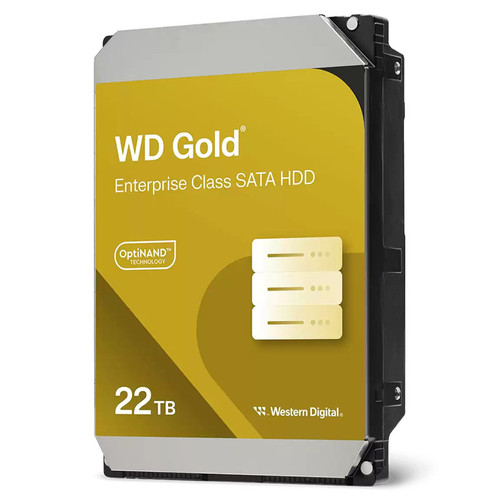 WD Gold Enterprise 22TB 3,5" SATA3 512MB 7200 WD221KRYZ trdi disk