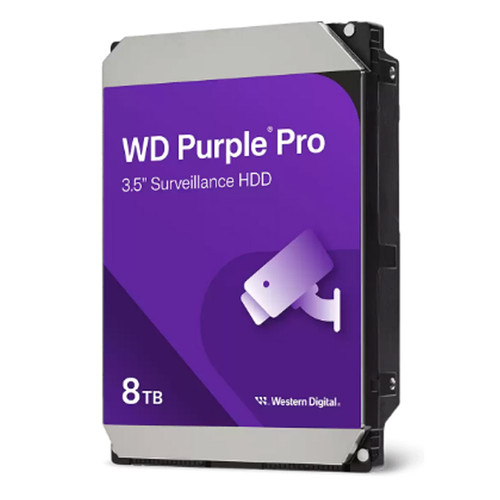WD Purple Pro Smart 8TB Surveillance 3,5" SATA3 256MB 7200rpm WD8002PURP trdi disk