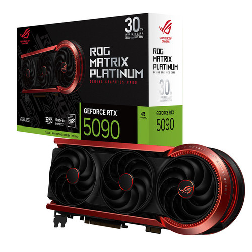 ASUS ROG Matrix Platinum 30th Anniversary Edition Gaming GeForce RTX 5090 32G GDDR7 ROG-MATRIX-RTX5090-P32G-30th ARGB grafična kartica