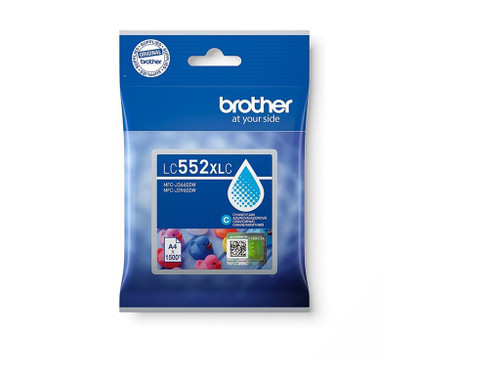 BROTHER LC552XLC ink cyan