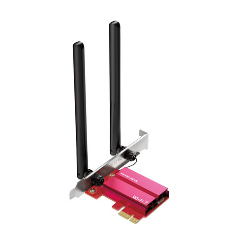 MERCUSYS MA37BE BE6500 WiFi 7 Bluetooth 5.4 Triple Band PCIe mrežna kartica