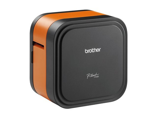 BROTHER PT-E920BT Professional Bluetooth Cube Label Printer designed for building industry users labels up to 36 mm wide