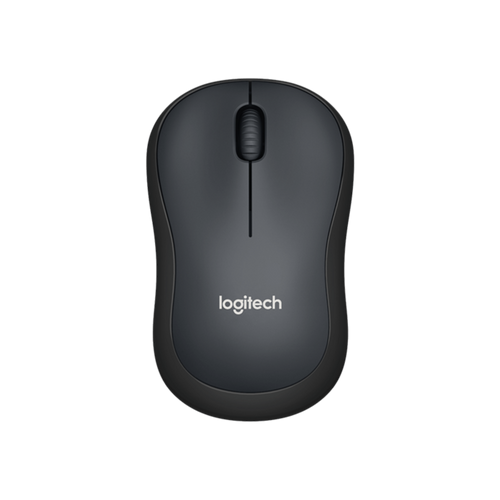 Logitech M220 Silent brezžična miška, črna