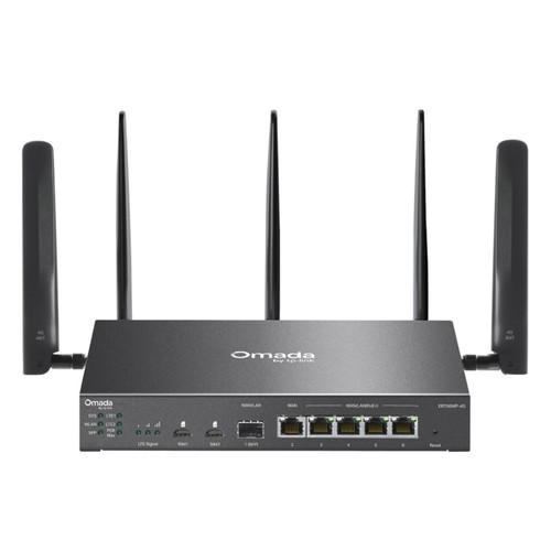 TP-LINK Omada ER706WP-4G AX3000 Gigabit VPN 4-port PoE+ usmerjevalnik router