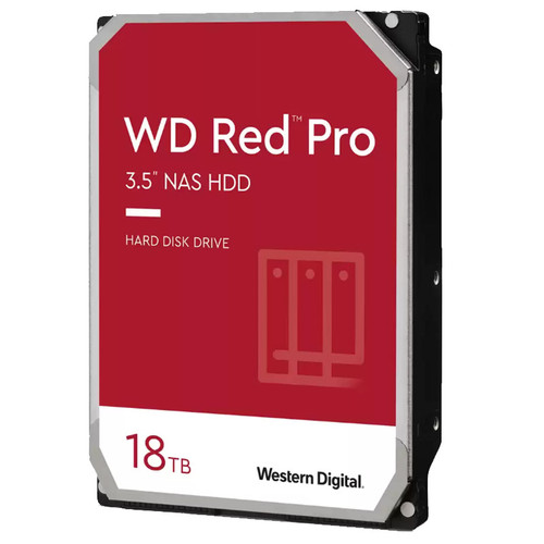 WD Red Pro 18TB 3,5" SATA3 512MB 7200rpm WD181KFGX NAS trdi disk